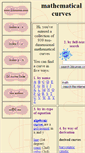 Mobile Screenshot of 2dcurves.com